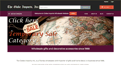 Desktop Screenshot of globeimports.com